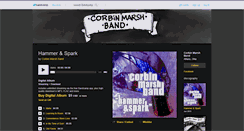 Desktop Screenshot of corbinmarshband.bandcamp.com
