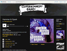 Tablet Screenshot of corbinmarshband.bandcamp.com