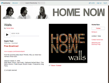 Tablet Screenshot of homenow.bandcamp.com