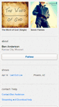 Mobile Screenshot of benanderson.bandcamp.com