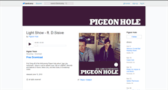 Desktop Screenshot of pigeonholemusic.bandcamp.com