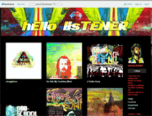 Tablet Screenshot of hellolistener.bandcamp.com