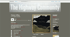 Desktop Screenshot of highway.bandcamp.com
