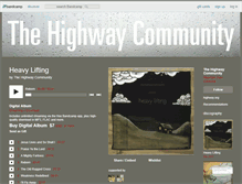 Tablet Screenshot of highway.bandcamp.com