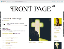 Tablet Screenshot of frontpage.bandcamp.com