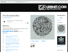 Tablet Screenshot of canadianwinter.bandcamp.com