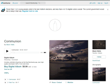 Tablet Screenshot of blackwalls.bandcamp.com