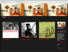 Tablet Screenshot of betonfraktion.bandcamp.com