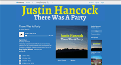 Desktop Screenshot of justinhancock.bandcamp.com