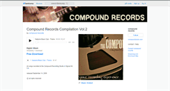Desktop Screenshot of compoundrecords.bandcamp.com