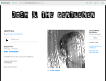 Tablet Screenshot of joshandthegentlemen.bandcamp.com