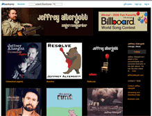 Tablet Screenshot of jeffreyaltergott.bandcamp.com