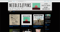 Desktop Screenshot of needlesxpins.bandcamp.com