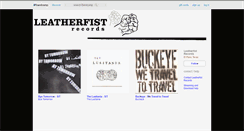 Desktop Screenshot of leatherfistrecords.bandcamp.com