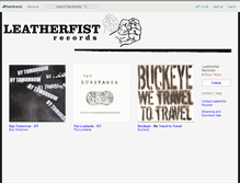 Tablet Screenshot of leatherfistrecords.bandcamp.com