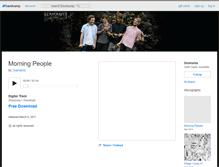 Tablet Screenshot of diamants.bandcamp.com