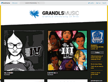 Tablet Screenshot of grandlsmusic.bandcamp.com