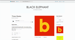 Desktop Screenshot of blackelephantmusic.bandcamp.com