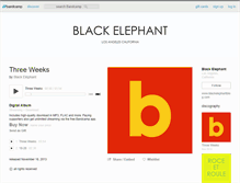 Tablet Screenshot of blackelephantmusic.bandcamp.com
