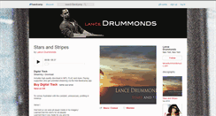 Desktop Screenshot of lancedrummonds.bandcamp.com