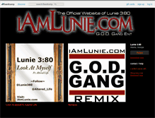 Tablet Screenshot of lunie380.bandcamp.com
