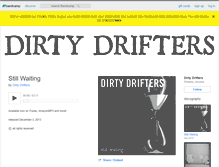 Tablet Screenshot of dirtydrifters.bandcamp.com