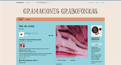 Desktop Screenshot of gramacionesgrabofonicas.bandcamp.com
