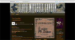 Desktop Screenshot of lloydmitchellcanyon.bandcamp.com