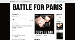 Desktop Screenshot of battleforparis.bandcamp.com