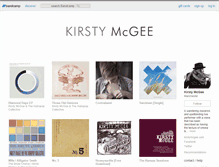 Tablet Screenshot of kirstymcgee.bandcamp.com