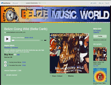 Tablet Screenshot of bellacarib.bandcamp.com