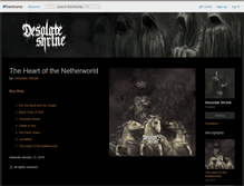 Tablet Screenshot of desolateshrine.bandcamp.com