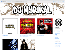 Tablet Screenshot of djmyrikal.bandcamp.com