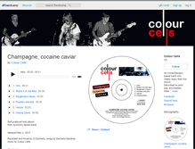 Tablet Screenshot of colourcells.bandcamp.com