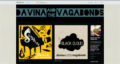 Desktop Screenshot of davinaandthevagabonds.bandcamp.com