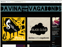 Tablet Screenshot of davinaandthevagabonds.bandcamp.com