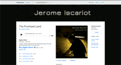 Desktop Screenshot of jeromeiscariot.bandcamp.com