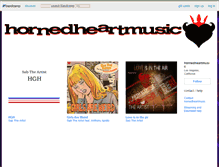 Tablet Screenshot of hornedheartmusic.bandcamp.com