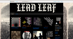 Desktop Screenshot of leadleaf.bandcamp.com