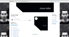 Desktop Screenshot of jesseadler.bandcamp.com