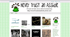 Desktop Screenshot of nevertrustanasshole.bandcamp.com