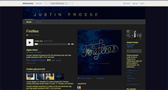 Desktop Screenshot of justinfroese.bandcamp.com