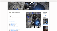Desktop Screenshot of coldblooded1.bandcamp.com