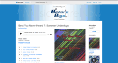 Desktop Screenshot of beforebigs.bandcamp.com