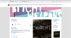 Desktop Screenshot of brightweapons.bandcamp.com