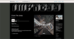 Desktop Screenshot of impress.bandcamp.com