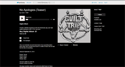 Desktop Screenshot of guilttrip.bandcamp.com