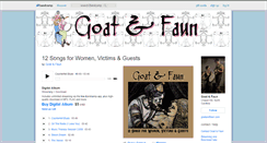 Desktop Screenshot of goatandfaun.bandcamp.com