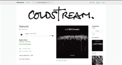 Desktop Screenshot of coldstream.bandcamp.com