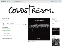 Tablet Screenshot of coldstream.bandcamp.com